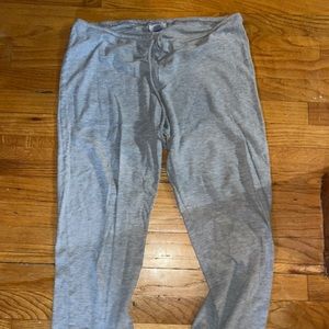 gray reebok joggers , adjustable